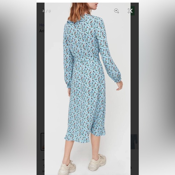 Little moon elm wrap dress Aritzia - Picture 3 of 6